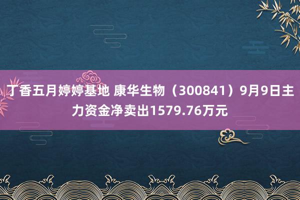 丁香五月婷婷基地 康华生物（300841）9月9日主力资金净卖出1579.76万元