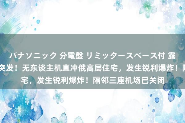 パナソニック 分電盤 リミッタースペース付 露出・半埋込両用形 突发！无东谈主机直冲俄高层住宅，发生锐利爆炸！隔邻三座机场已关闭